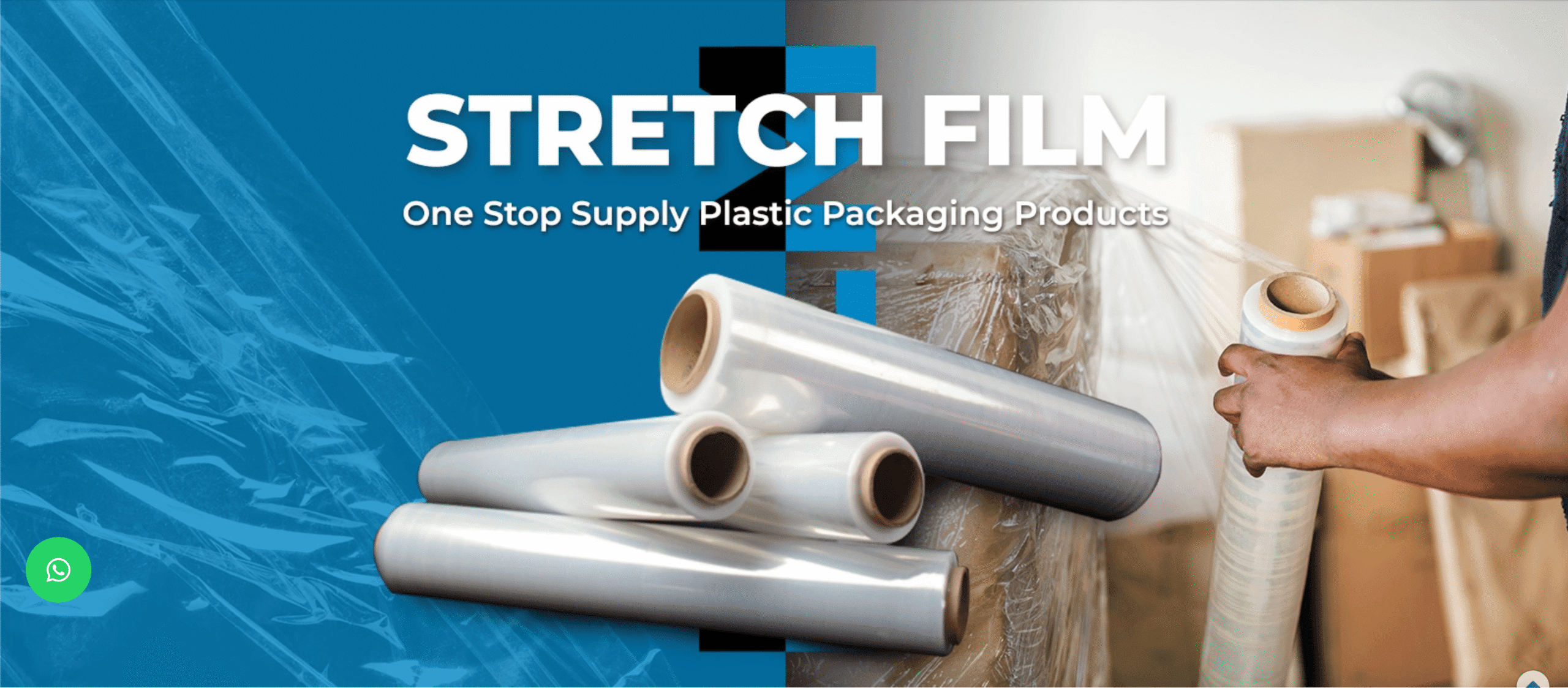 Eco-friendly industrial and machine roll stretch films from LK Packaging Malaysia