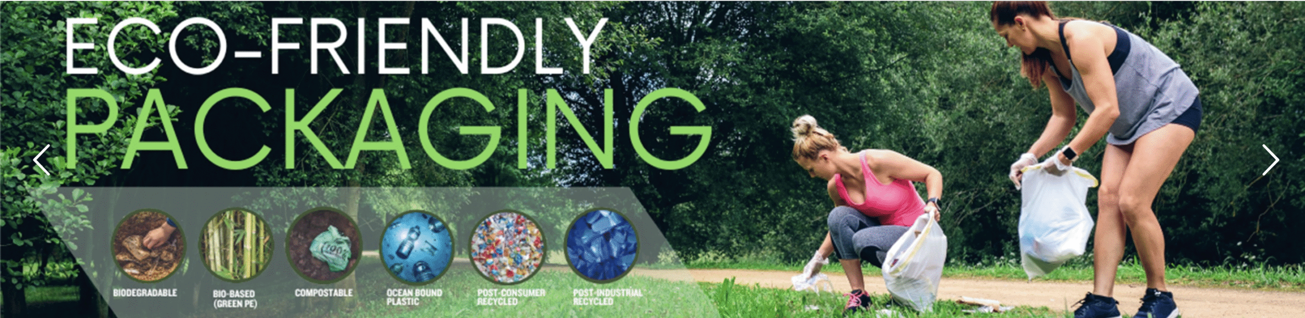 Industrial shrink and biodegradable films from Respack Manufacturing.