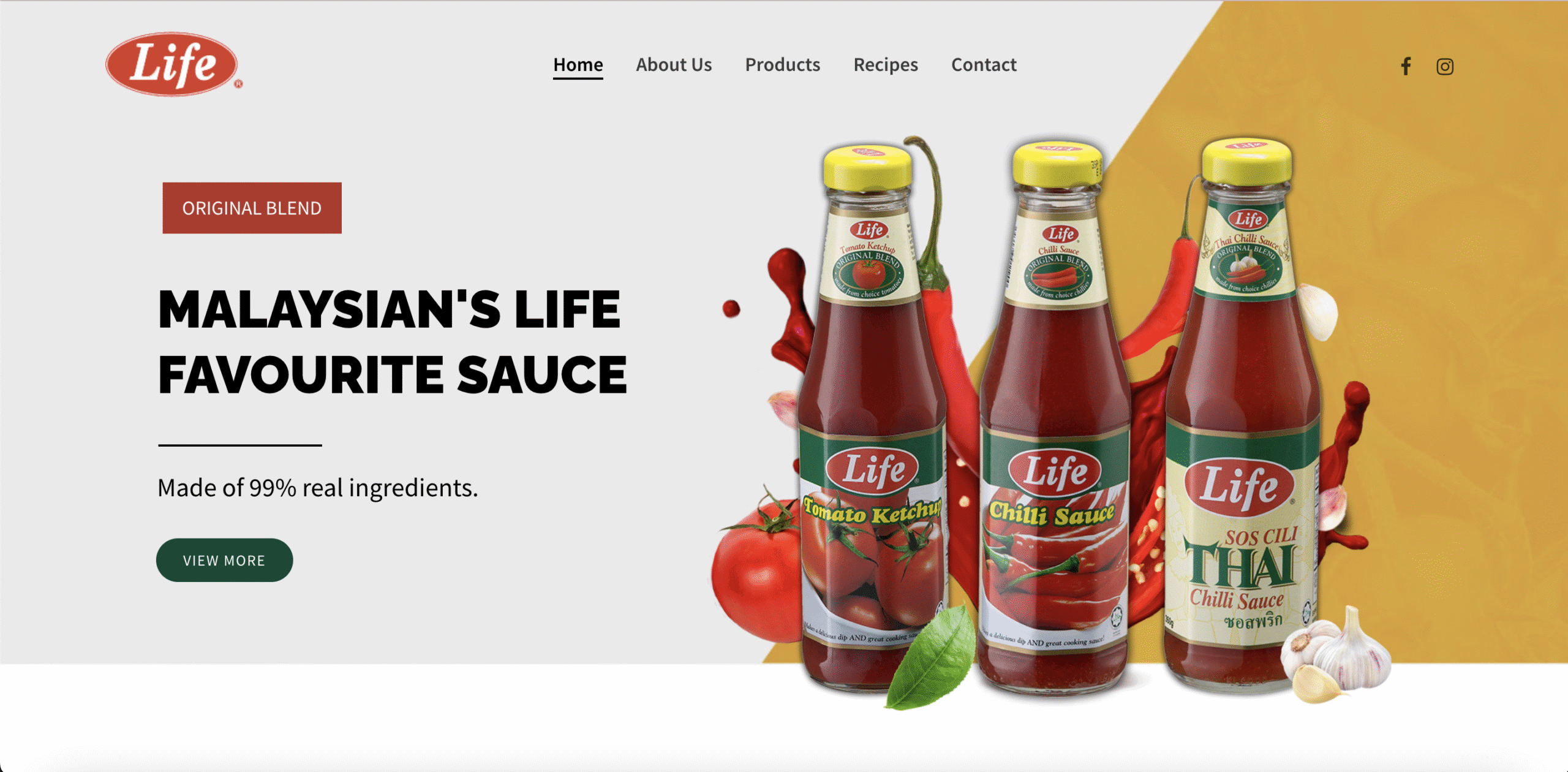Life Sauces by Region Food Industries, trusted food sauce manufacturer Malaysia