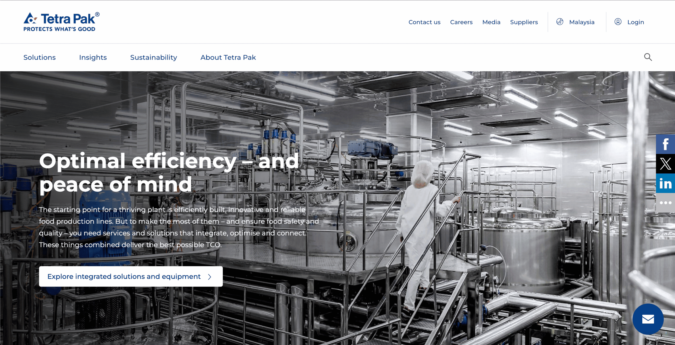 Tetra Pak Malaysia factory – food packaging manufacturer in Malaysia